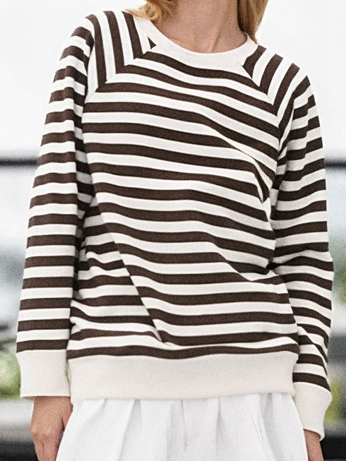 SINSAY STRIPED SWEATSHIRT